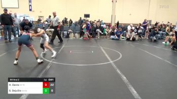 70 lbs Rr Rnd 2 - Holden Davis, Tri State Hammers K-4 vs Savino Dejuliis, All American K-4