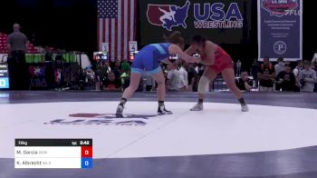 72 kg Quarters - Marilyn Garcia, Birmingham Community Charter High School Wrestling vs Kaylynn Albrecht, Wildcat Elite