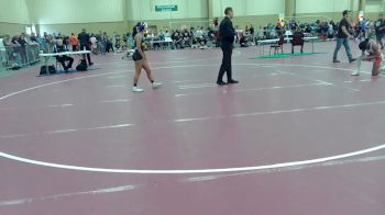 120 lbs Semifinal - Naomie Sylvestre, Black Flag Wrestling Academy vs Emma Bauknight, Hernando Wrestling Club