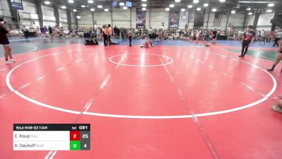 112 lbs Rr Rnd 3 - Ethan Kaup, Full House Athletics vs Kaylee Dayhoff, Dueling Bandits