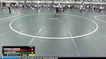 160 lbs Quarterfinal - Zachary Davidson, Jack Pine Savage Wrestling vs Tucker Athey, Askren Wrestling Academy