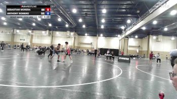 215 lbs 3rd Place - Sebastian Morera, Gladiator Wrestling vs Anthony Romero, Eagle Wrestling Club