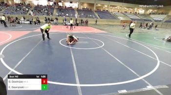 156 lbs Rr Rnd 3 - DeAndre DosAnjos, NM Gold vs Elijah Gawronski, Sjf/