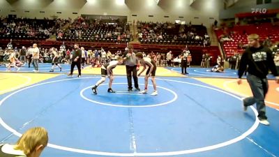 120 lbs Quarterfinal - Ryder Cummings, Black Fox Wrestling Club vs Krew Russell, Broken Arrow Wrestling Club