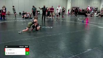 63 lbs Cons. Round 3 - John Hein, M-80 Wrestling Club vs Beckham Bardinelli, Florida