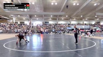 A 165 lbs Quarterfinal - Elijah Moore, Tennessee High School vs Thomas Solomon, Eagleville High School