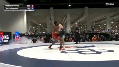 97 lbs 3rd Place Match - Timothy Young, Army (WCAP) vs Austin Harris, Club Lucha