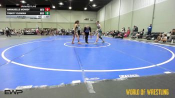 130 lbs Rr Rnd 2 - Annabelle Mowdy, Untouchables Girls RED vs Trinity Oldman, Washington 7-12