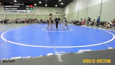130 lbs Rr Rnd 2 - Annabelle Mowdy, Untouchables Girls RED vs Trinity Oldman, Washington 7-12
