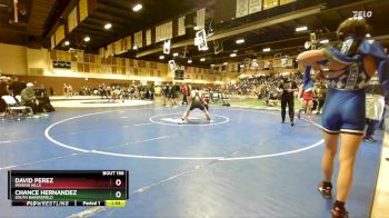 150 lbs Champ. Round 1 - David Perez, Mission Hills vs Chance Hernandez, South Bakersfield