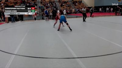 149 lbs Prelim - Christopher Foltynski, MN-West CC vs Parker Lyden, Saint Cloud State