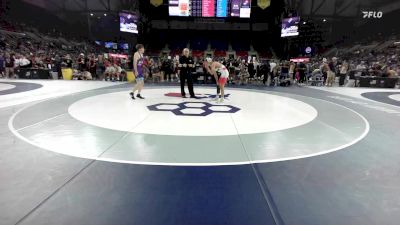 132 lbs Champ. Rd Of 128 - Billy Weisgerber, WA vs Boone Henry, CT