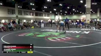 195 lbs Round 4 (16 Team) - Gunner Henry, Brownsburg vs Malachi Evans, MXW Black