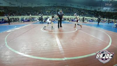 80 lbs Consi Of 16 #2 - Ezra Gibson, Owasso Takedown Club vs Espen Pyle, Chickasha Youth Wrestling