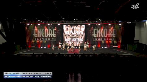 Texas Storm Athletics - LADY LIGHTNING [2025 L1 Youth - Flex - D2 - Small Day 3] 2025 Encore Grand Nationals