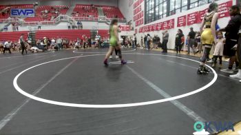 125 lbs Rr Rnd 3 - Alexis Johnson, Blaine County Grapplers vs Zoe Jenkins, Midwest City Bombers Youth Wrestling Club