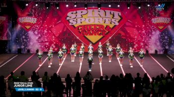 Prime Time All Stars - Junior Lime [2025 L2 Junior - D2 - B Day 2] 2025 Spirit Sports Myrtle Beach Nationals