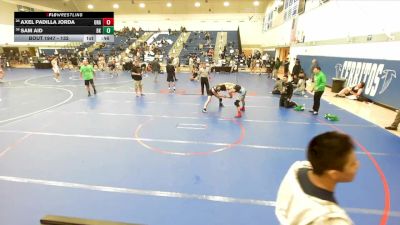 132 lbs Cons. Round 7 - Axel Padilla Jorda, Unattached vs Sam Aid, Big Kat