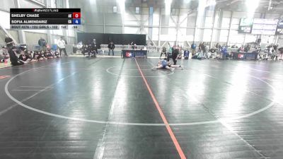 10U Girls - 80 lbs 7th Place Match - Levonzel Scheidt, WA vs Kamila Morales, NV