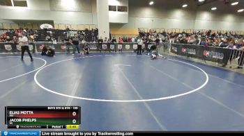 135 lbs Quarterfinal - Elias Motta, MN vs Jacob Phelps, WI