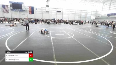 62 lbs Semifinal - Ezra Gamber, Shootbox WC vs Ellis Jennings, Misfits