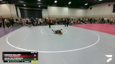 68-71 lbs Round 1 - Devin (dj) Portales, Texas Elite Wrestling Club vs Kingson Ballard, Team Conquer Wrestling