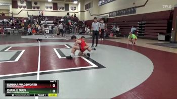 J-14 lbs 3rd Place Match - Charlie Nuss, Denver Wrestling Club vs Gunnar Wadsworth, Warrior Mat Club