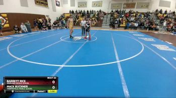 155 lbs Round 1 - Barrett Rice, Worland Middle School vs Mack Buckner, Thermopolis Middle School
