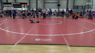 58 lbs Consi Of 8 #2 - Dylan Martin, Camp Hill vs Radin Luttrell, Berkeley Springs