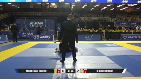 Kevin Lee Murray vs Michael Paul Ciniello 2026 Pan Jiu Jitsu IBJJF Championship