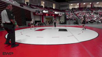 110 lbs 5th Place - Rylie Hillis, Norman High School Girls vs Bristol Norris, Edmond North Girls