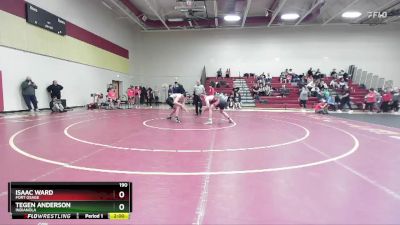 190 lbs Champ. Round 2 - Isaac Ward, FORT OSAGE vs Tegen Anderson, INDIANOLA