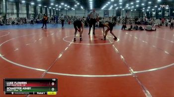 115 lbs Rd# 9- 2:15pm Saturday Final Pool - Schaeffer Ashby, SELECT, Utah vs Luke Flowers, East Coast Elite