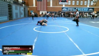 190 lbs Cons. Round 4 - Luke Jordan, Riverton vs Marcelus Pomikala, West Jordan