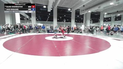 U17 FS - 80 lbs Cons. Round 7 - Slava Shahbazyan, Birmingham Community Charter High School Wrestling vs Jake Rheaume, Level Up Wrestling Center