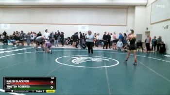 120 lbs Champ. Round 1 - Kaleb Blackner, Roy vs Tristen Roberts, Lehi