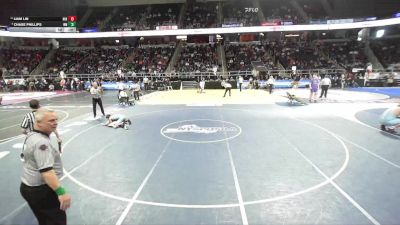I-118 lbs Cons. Round 5 - Liam Lin, North Rockland vs Chase Phillips, Ward Melville