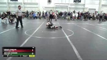 96 lbs Round 2 (8 Team) - Grady Phelps, Mullet Army vs Brycen Swiger, Highland