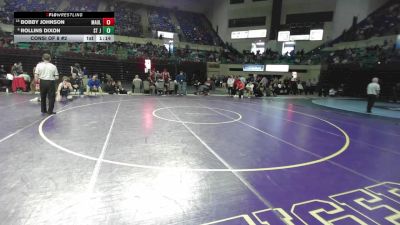 165 lbs Consi Of 8 #2 - Bobby Johnson, Mauldin vs Rollins Dixon, St James