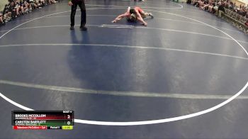 132 lbs Round 2 (6 Team) - Brooks McCollom, Oklahoma Elite vs Carston Bartlett, Wyoming Renegades
