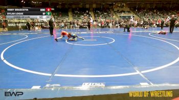73 lbs Consi Of 8 #2 - Vinny Brascetta, Mile High Wrestling Club vs Dylan Logue, Malvern Prep
