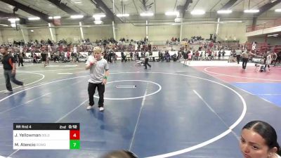 140 lbs Rr Rnd 4 - Jayden Yellowman, Dolores Bears vs Maziah Atencio, Rowdy Boys