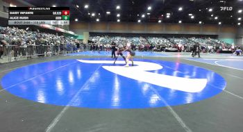 115 lbs Consi Of 8 #2 - Daisy Infante, Galileo Academy Of Science And Technology vs Alice Rush, Auburn
