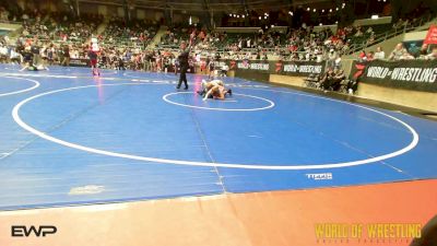 100 lbs Consolation - Kohen Martin, Catoosa Youth Wrestling vs Weston Gilroy, Mojo Grappling Academy