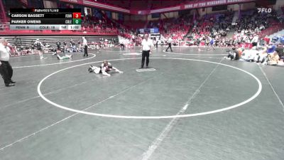 106 lbs D2/d3 - Semi-finals (sat 10:00am.) - Parker Owens, Coleman vs Carson Bassett, Fennimore