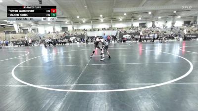 80 lbs Cons. Round 3 - Caden Gibbs, Elite Wrestling Academy vs Owen Waterbury, Elite Wrestling Academy