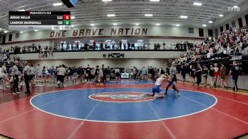 144 lbs Round 1 (16 Team) - Jesus Mills, Elbert County vs Landon Marshall, Trion