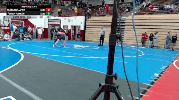105 lbs Cons. Round 4 - Irma Ramos, Indianapolis Scecina Memorial vs Maya Bullock, Club Madison Wrestling