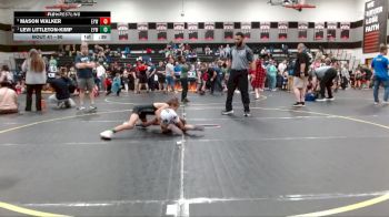 60 lbs Semifinal - Levi Littleton-Kimp, Summerville Takedown vs Mason Walker, Mighty Warriors Wrestling Acad