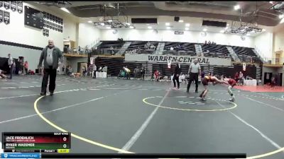 77 lbs Cons. Round 4 - Ryker Wassmer, Indiana vs Jace Froehlich, Tell City Wrestling Club